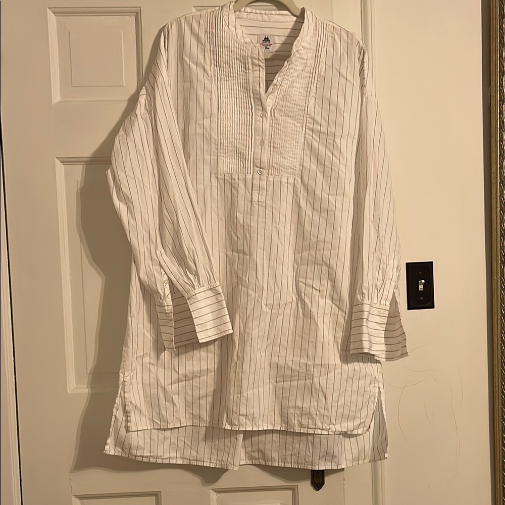 Thomas mason shirtings for j crew pinstripe shirt dress